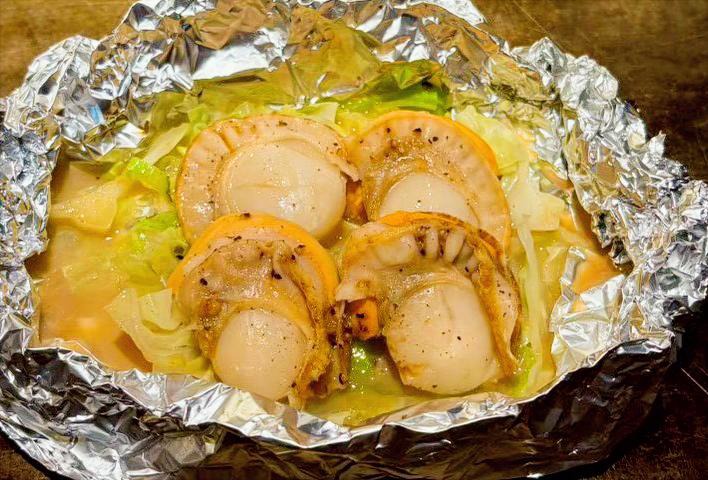 ホタテホイル焼き